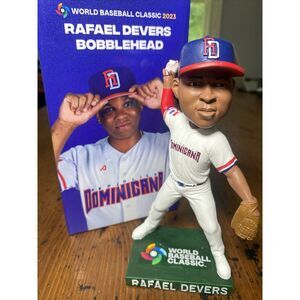 Rafael Devers DOMINICAN Bobblehead SGA Boston Red Sox World Baseball Classic WBC